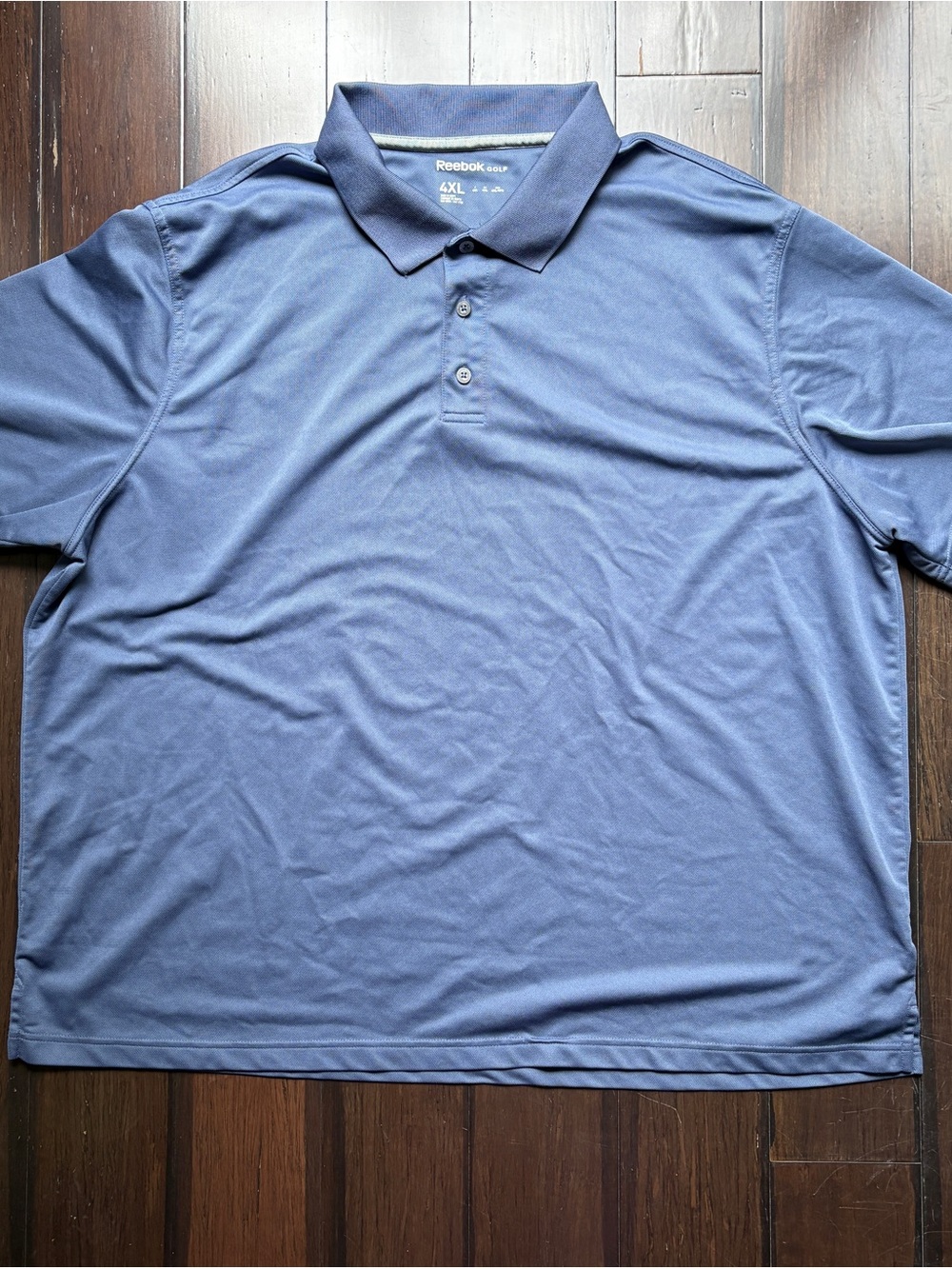 Reebok Golf Tournment Polo Men’s slateBlue Shirt 4XL $75